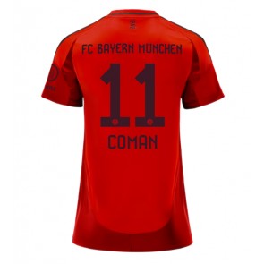 Bayern Munich Kingsley Coman #11 Hemmatröja Kvinnor 2024-25 Kortärmad